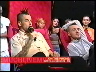 Red hot chili peppers anthony kiedis and john frusciante 2000 live much music interview w⁄ fans