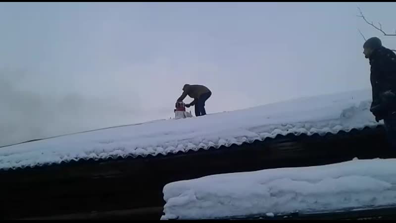 Чистка дымохода