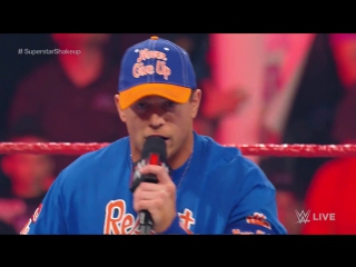 John cena and nikki bella arrive on raw raw, april 10, 2017