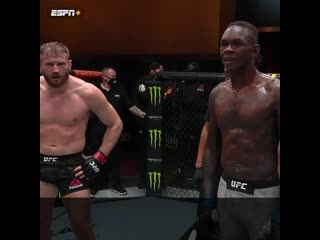 A slight miscommunication between blachowicz and adesanya led to this funny exchange