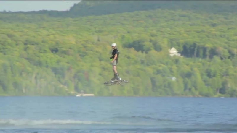 Канадец построил ховерборд