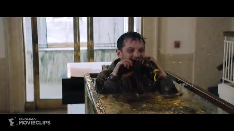 Venom (2018) eating lobsters scene ("веном" сцена с лобстерами)