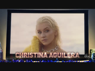 Christina aguilera headlines the 2019 show!