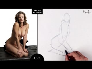 Proko figure drawing fundamentals 01 gesture gesture quicksketch 2 minute pose (6)