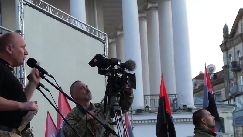 Палка промова комбата батальйону оун коханівського вибухнула народною підтримкою!