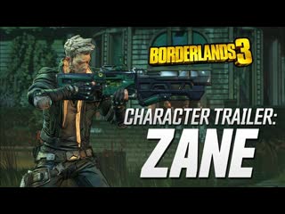 Borderlands 3 трейлер зейна (2019) | zane character trailer "friends like zane"