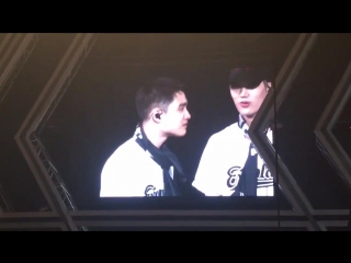 [fancam] 161126 kyungsoo not cute exo in exordium intaipei