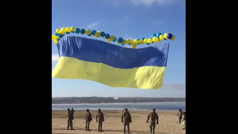 Бандеровские свиньи решили поздравить жителей ордло с днём карателей украины