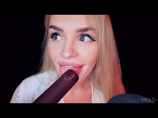 Асмр мороженое 🍦👅 итинг asmr ice cream mouth sounds licking 🤤