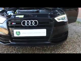 Audi s3 2 0 tfsi quattro hatchback 300 ps s tronic automatic in panther black cr