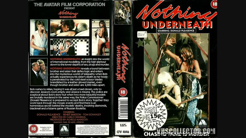 Под платьем ничего нет / sotto il vestito niente (1985)