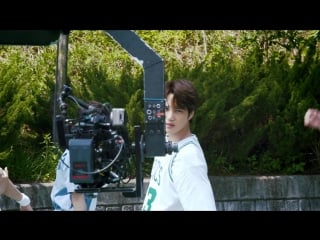 180704 exo на съёмках для nature republic