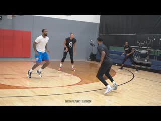 J r smith goes crazy in nba 3v3 vs troy daniels & liz cambage!! (chrisjohnsonhoops; 19 02 2021)