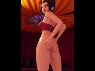 Avatar azula by midnightnsfw [ sfm nsfw 3d r34 blender hentai porn rule34 ]