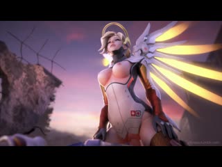 Overwatch (porno, gif, 3d, 18+, порно, гиф, 3д)