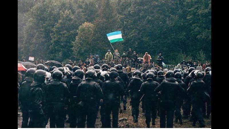 Противостояние бс с силовиками на куштау