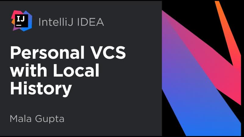 Intellij idea personal vcs with local history (2020)