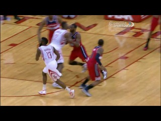 James harden's game winning eurostep layup