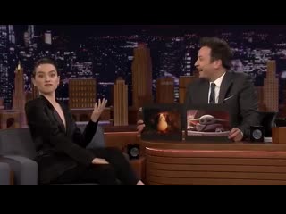 Daisy ridley chooses baby yoda over porg! fallontonight