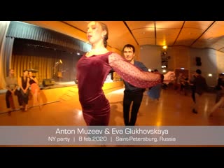 Anton muzeev & eva glukhovskaya || ny party 8