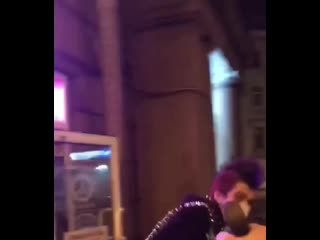 Выстрелил из ракетницы