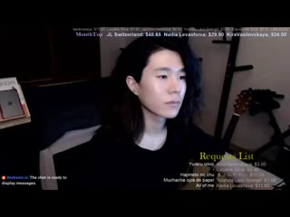 【live stream ライブ配信】 🇰🇷🇯🇵🇬🇧🇫🇷🇪🇸 talk and song practice, 適当な弾き語り配信。 mp4