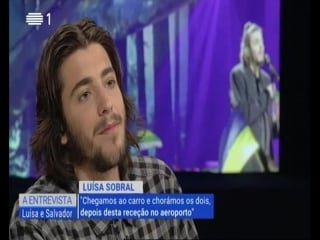 Salvador & luísa sobral grande entrevista [23 may 2017]