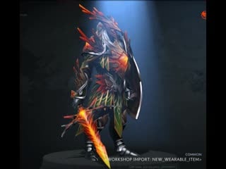 Scorching amber dragoon