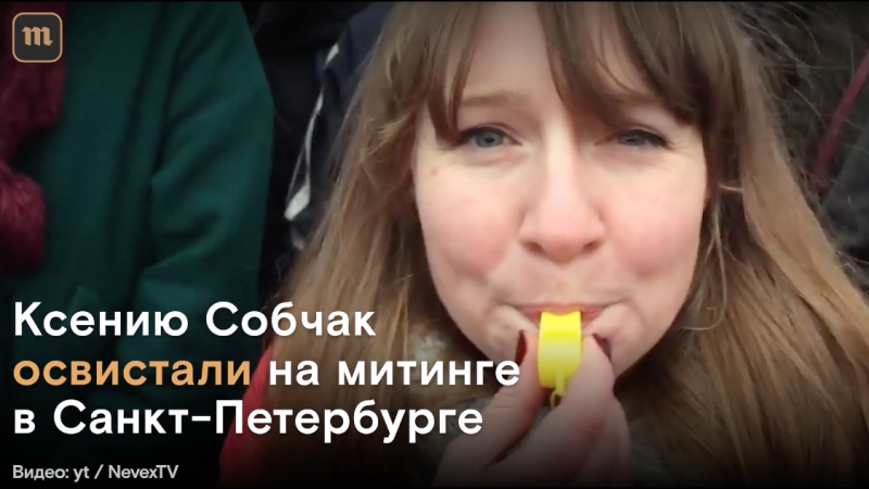 Акция в поддержку европейского университета