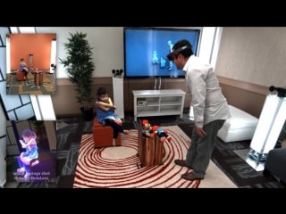 Holoportation virtual 3d teleportation in real time (microsoft research)