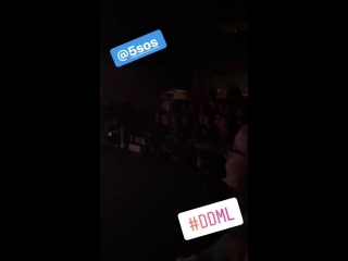 5sos для dunkin donuts music lounge, 5 марта, 2018 г