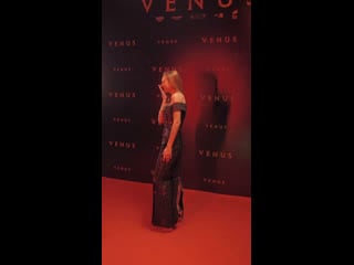 Ester expósito attending 'venus' madrid premiere