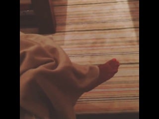 @jennnrosales is fast asleep well, most of her! #yachtlife #happyfeet