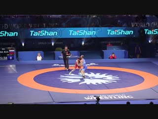 2018 final 60 kg емелин (rus) чиобану (mda) greco roman wrestling world championship