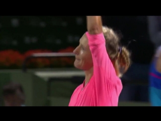 «vika7 extends her miamiopen streak to 11! edges