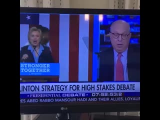 Fox news have their debate countdown in milliseconds