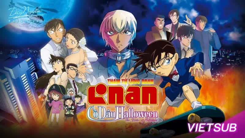 (vn) [vietsub] thám tử lừng danh conan nàng dâu halloween/detective conan movie 25 the bride of halloween