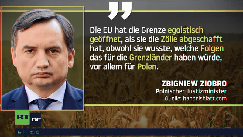 Polen mit ukrainischem getreide überschwemmt regierung plant untersuchungskommission