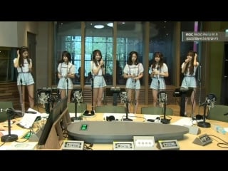 160713 gfriend fall in love @ kim shinyoung's radio hope song at noon