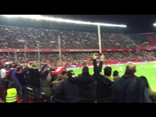 Himno del betis en sanchez pizjuan