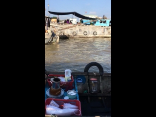 Vietnam river market mekong