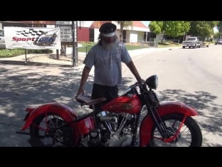 Hunting harleys, 1937 harley el ohv knucklehead, restored