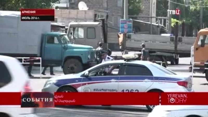 В ереване допросили захватчиков здания полицейского полка