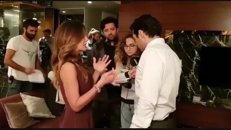 Мерт и гёкче за кадром