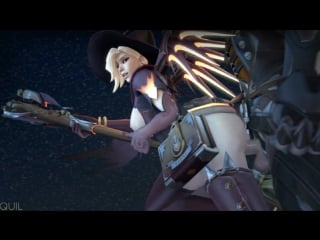 3d porn mercy (hallowen special sex, anal, futa/ futanari)#2