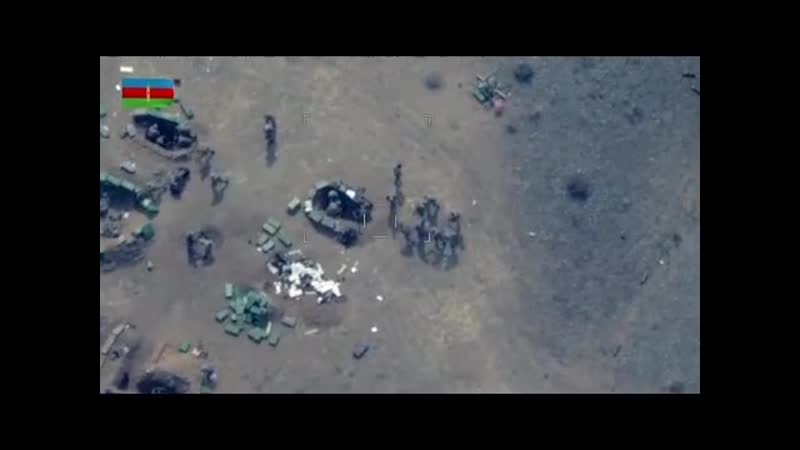 Поражение бмп и пехоты армии нагорного карабаха