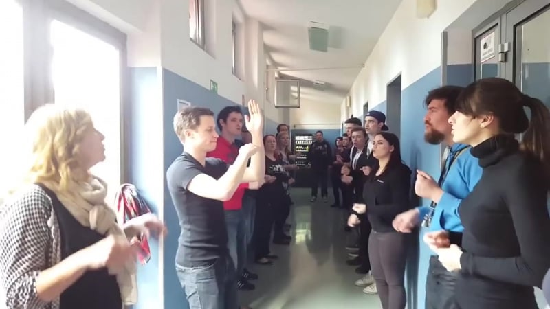 Вокальная разминка группы perpetuum jazzile