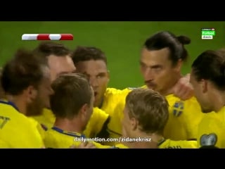 0 1 zlatan ibrahimovic amazing backheel goal denmark v sweden