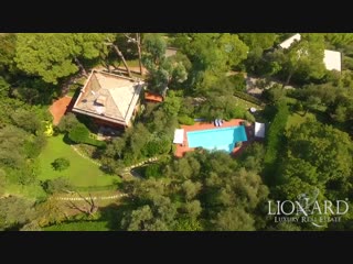 Villa with pool in portofino, liguria, italy