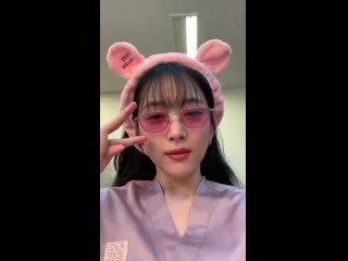 Sulli's instagram live (190118)